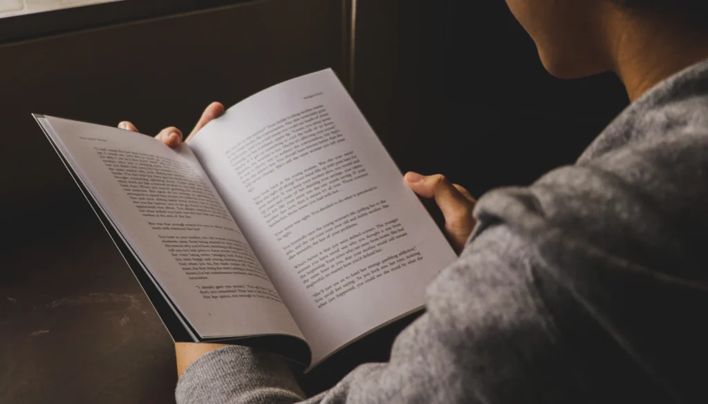 Student Studying Books illustrating how to prepare for an iq test
