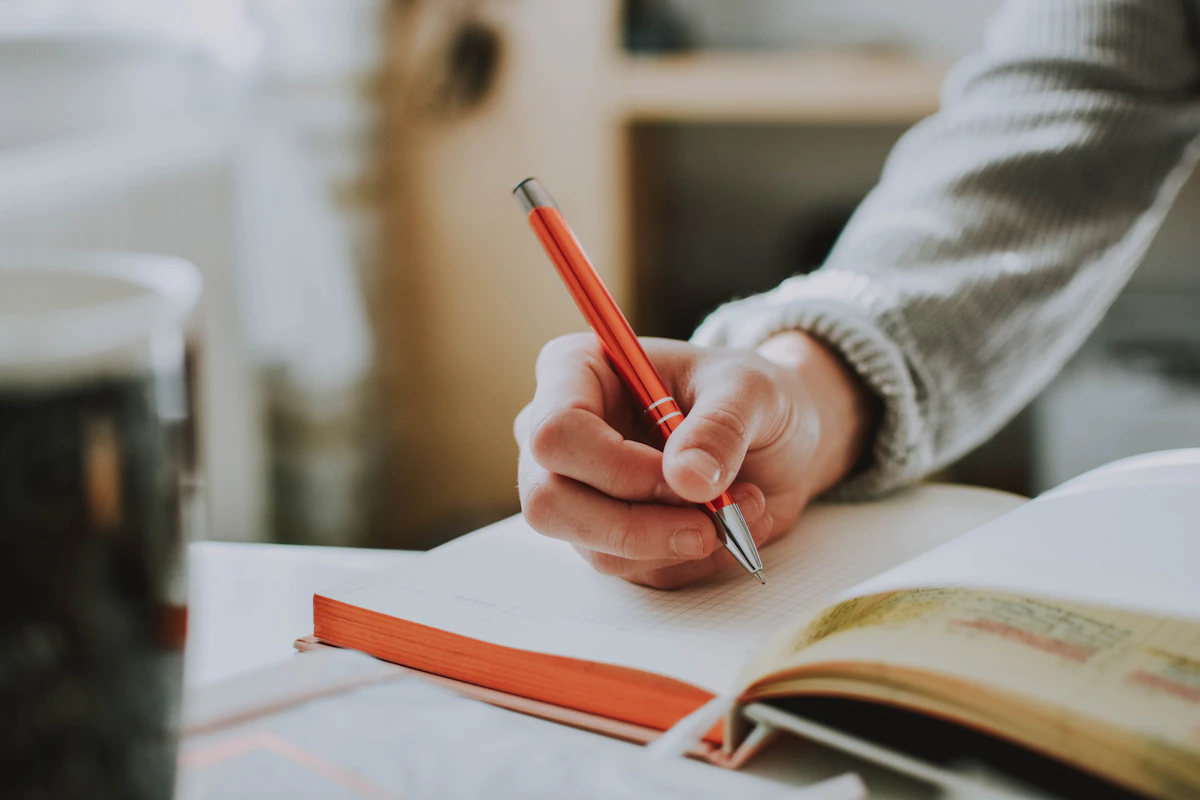 Notebook Pencil Writing