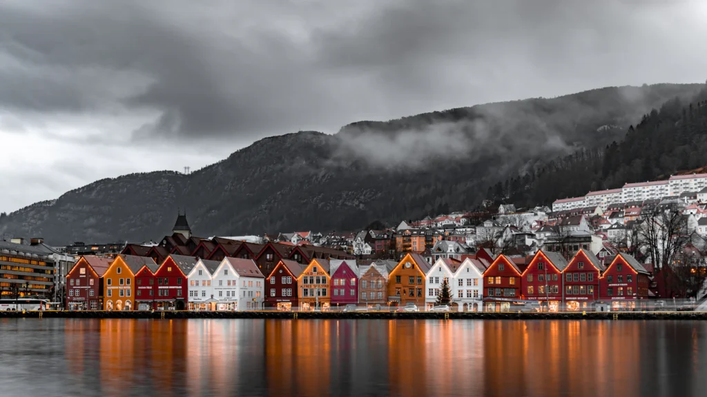 Norway Landscape Nordic illustrating mensa norway iq test
