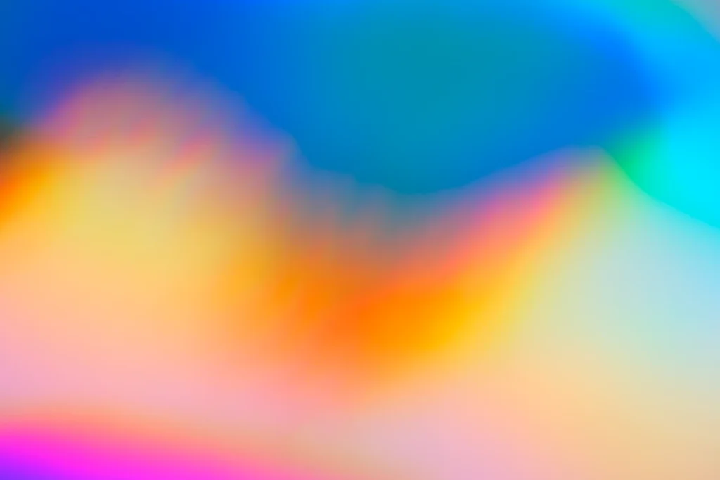 Colorful Abstract Colors illustrating stroop effect cognitive flexibility