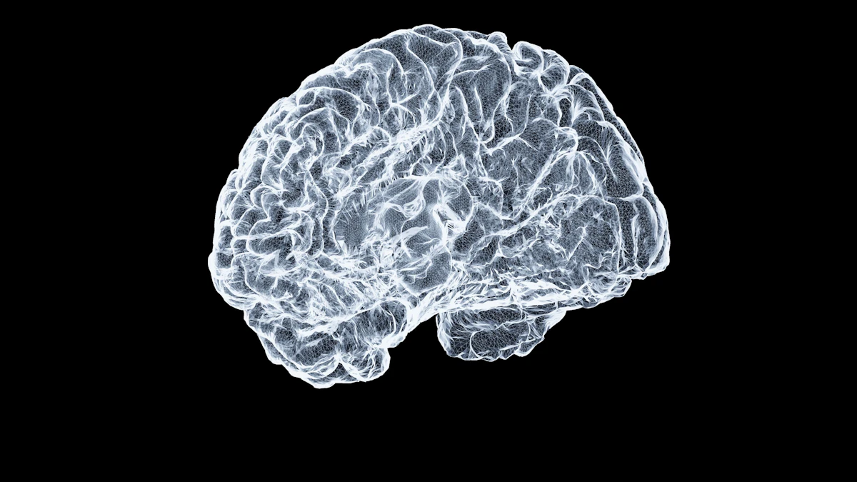 Brain Silhouette Thinking